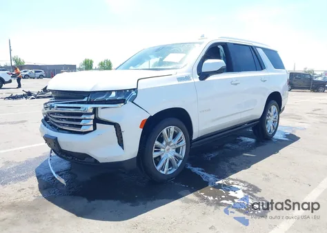 2021 Chevrolet Tahoe 4Wd High Country z USA, uszkodzony, nr VIN 1GNSKTKL5MR125676